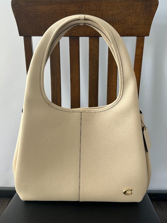 Coach Handbags - Coach Ivory Pebbled Leather Lana Shoulder Bag Style #F2479-CM544 *NWT*